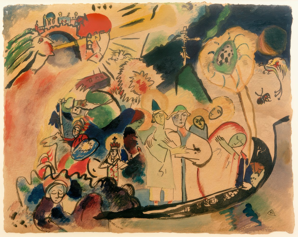 Dzień Wszystkich Świętych autorstwa Wassily Kandinsky