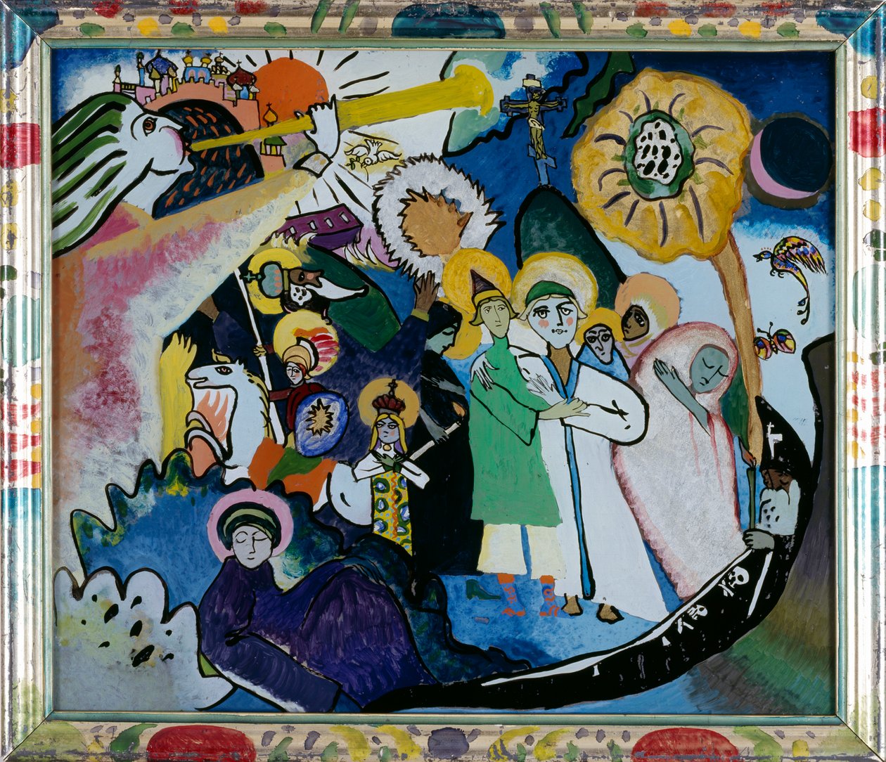 Dzień Wszystkich Świętych I autorstwa Wassily Kandinsky