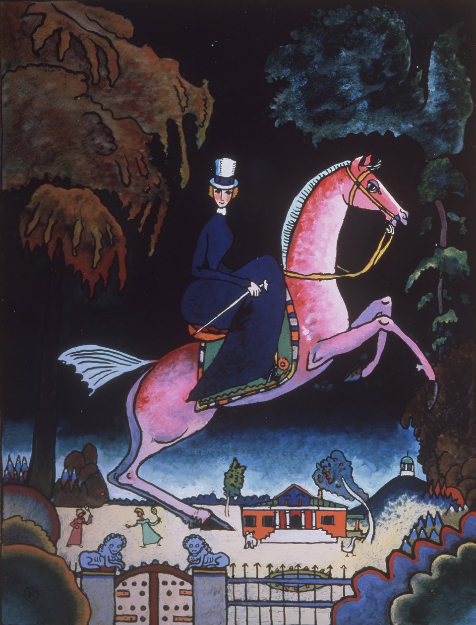 Amazonka, 1918 autorstwa Wassily Kandinsky