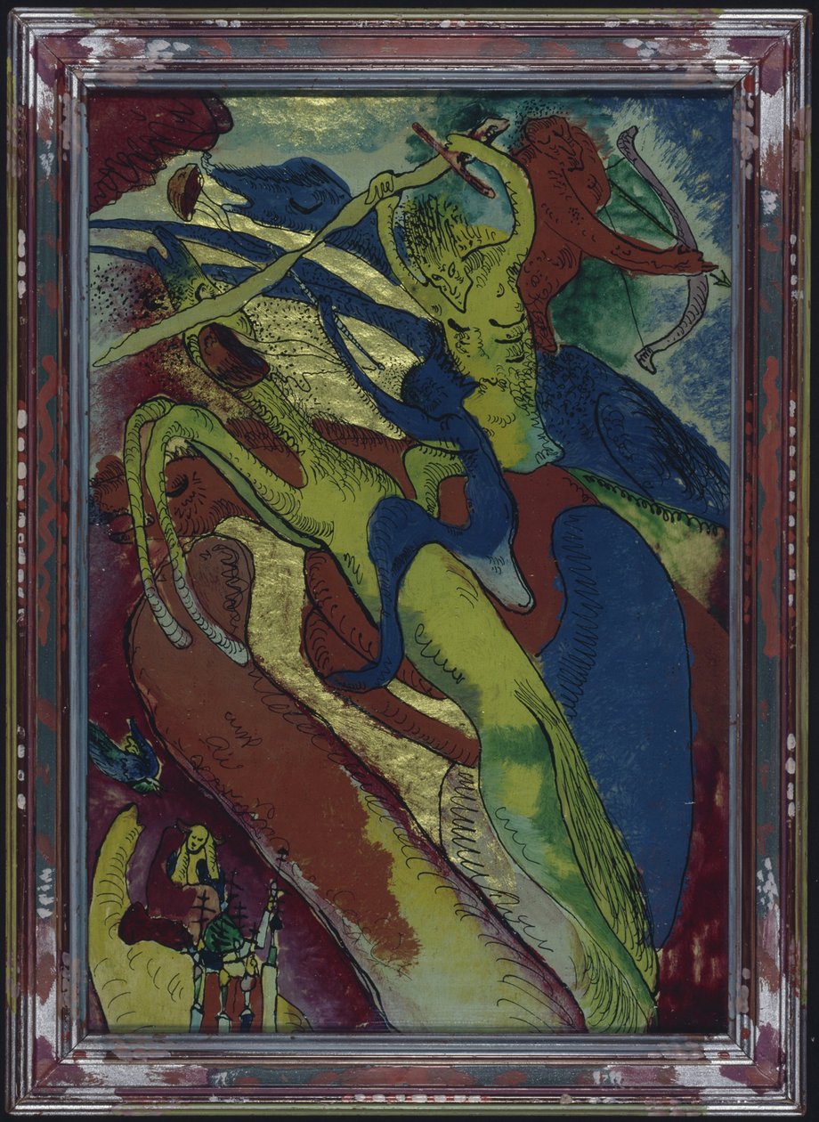 Apokaliptyczni Jeźdźcy I autorstwa Wassily Kandinsky