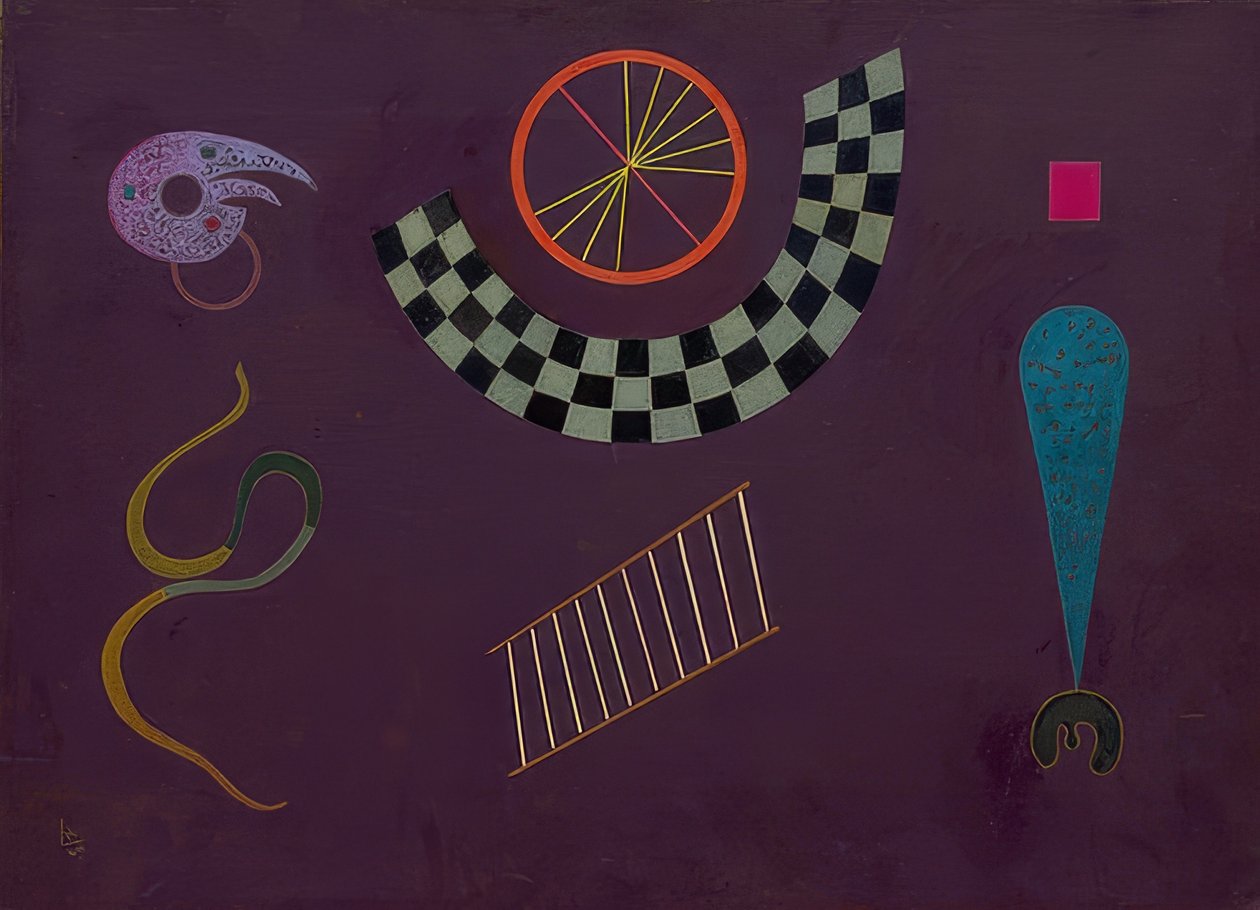 Zespół z Karrees. 1944 autorstwa Wassily Kandinsky