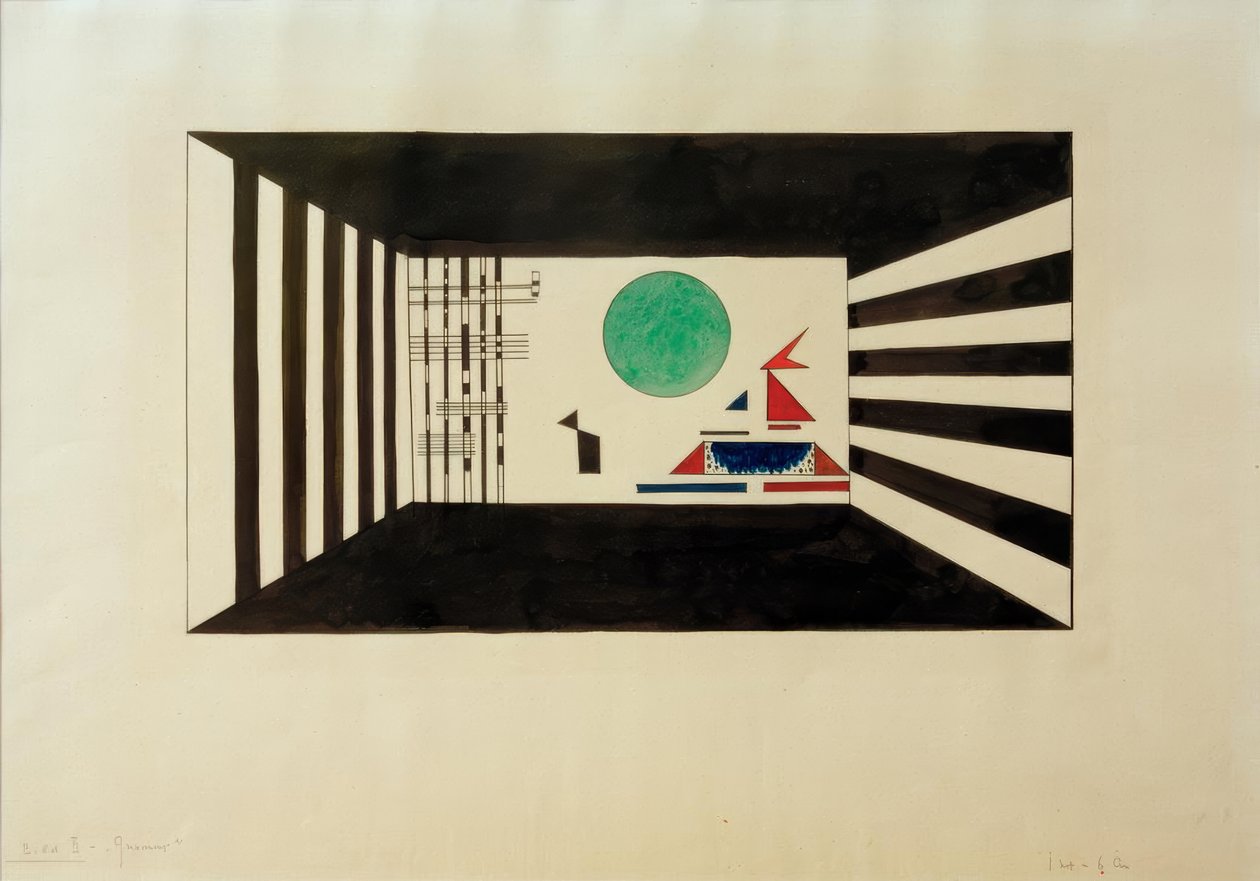 Obrazki na wystawie, Obrazek II: Gnomus autorstwa Wassily Kandinsky