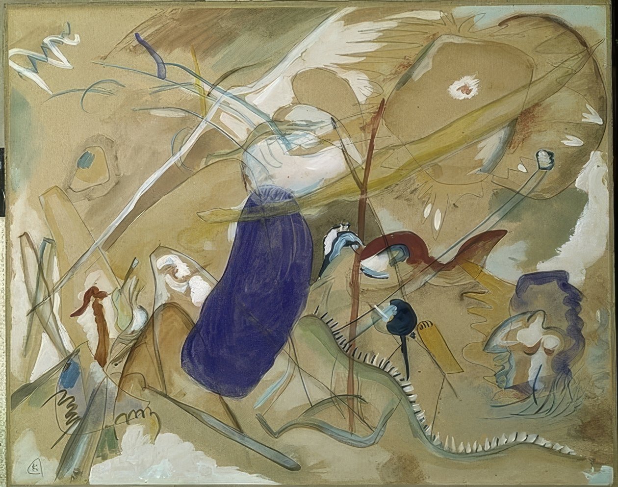 Blaricum autorstwa Wassily Kandinsky