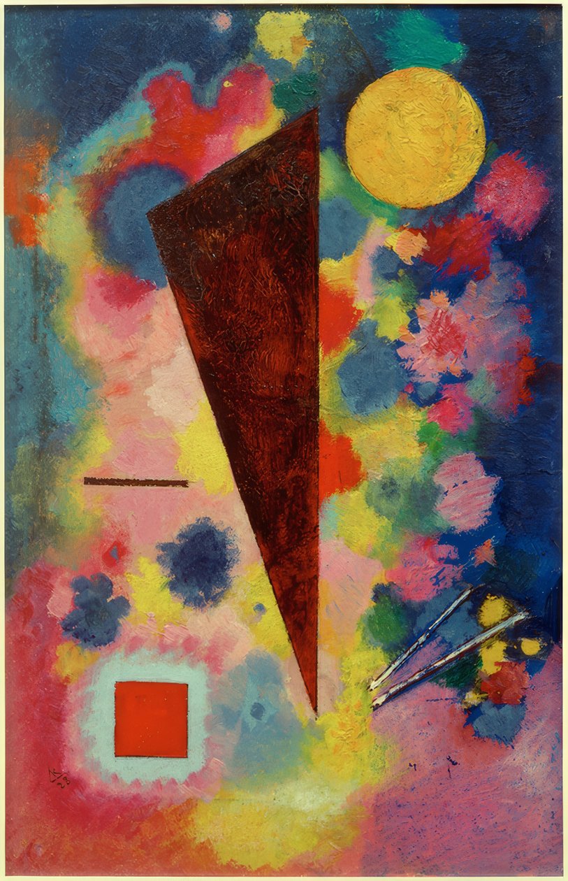 Kolorowy rezonans autorstwa Wassily Kandinsky