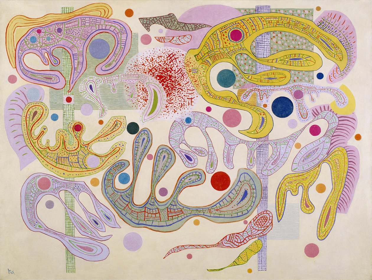 Formy kapryśne Formy capricieuses, 1937 autorstwa Wassily Kandinsky
