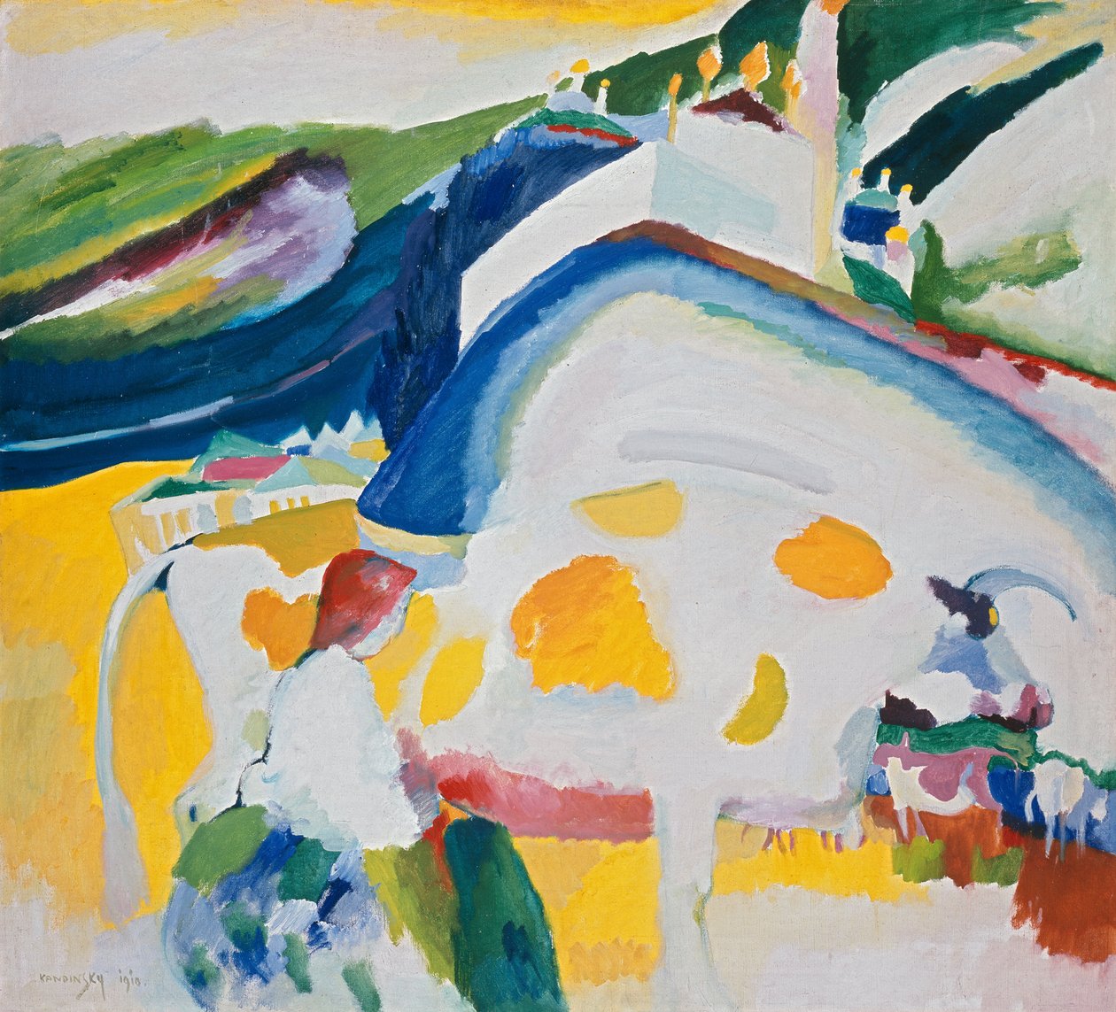 Krowa autorstwa Wassily Kandinsky