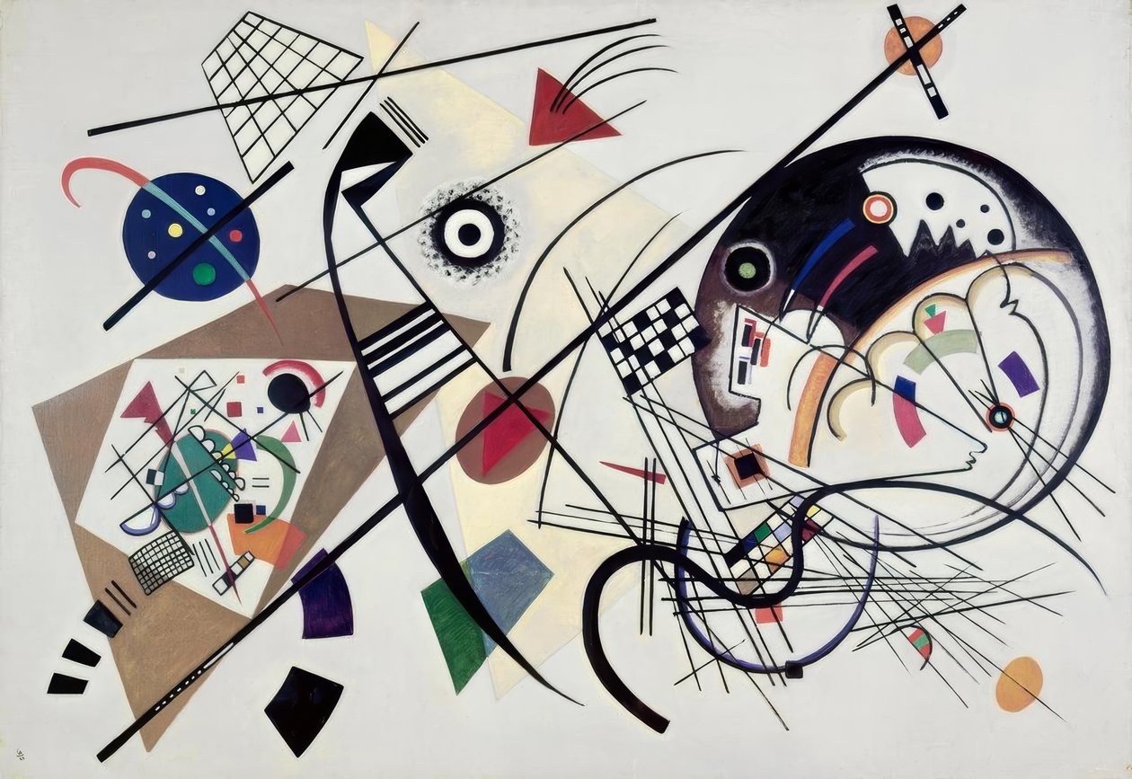 Solidna kreska autorstwa Wassily Kandinsky