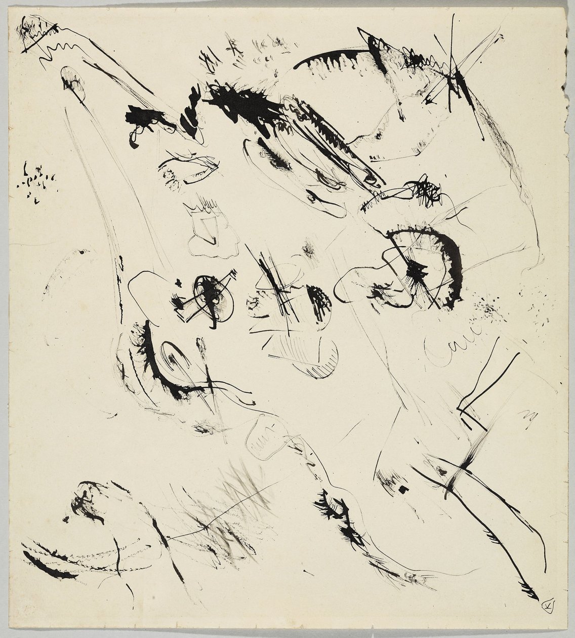 Projekt do „Kompozycji VII” autorstwa Wassily Kandinsky