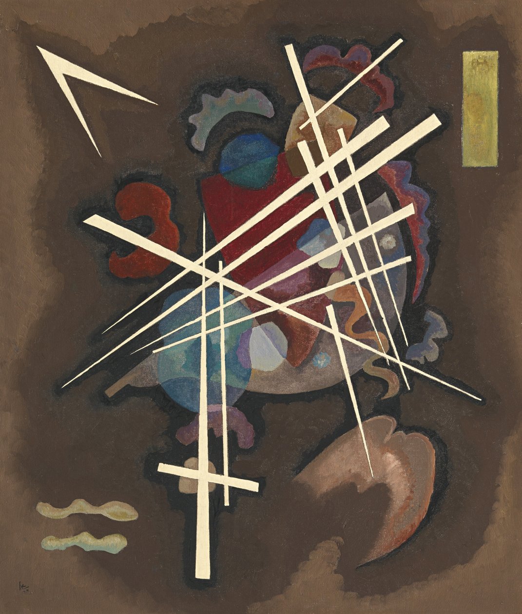 Siatka Gitterform, 1927 autorstwa Wassily Kandinsky