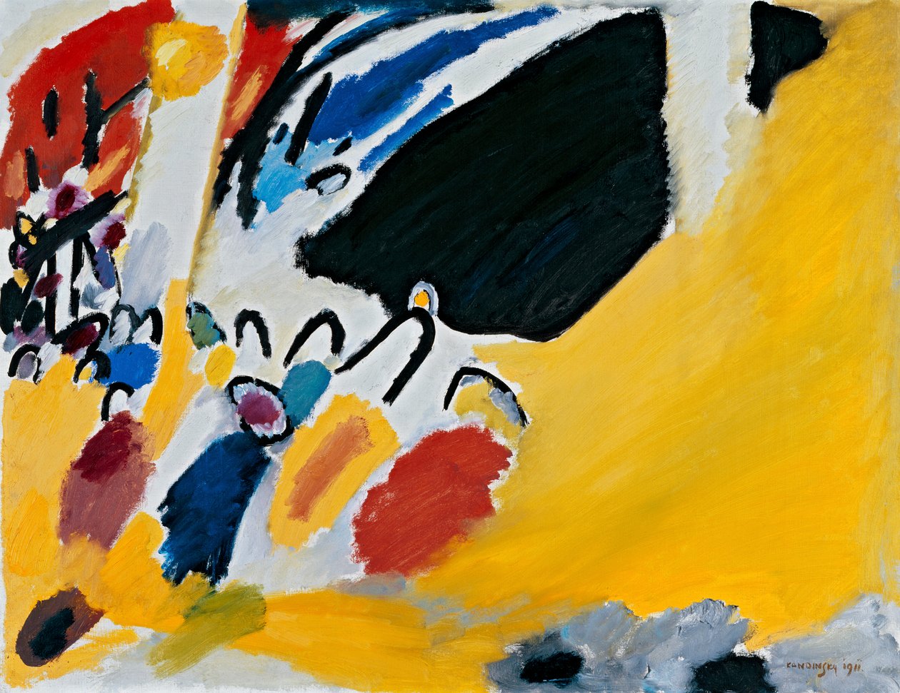 Impresja III (koncert) autorstwa Wassily Kandinsky