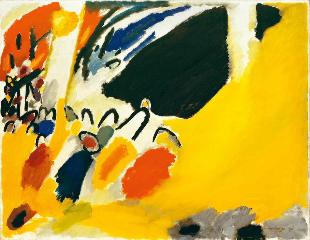 Wrażenie III autorstwa Wassily Kandinsky