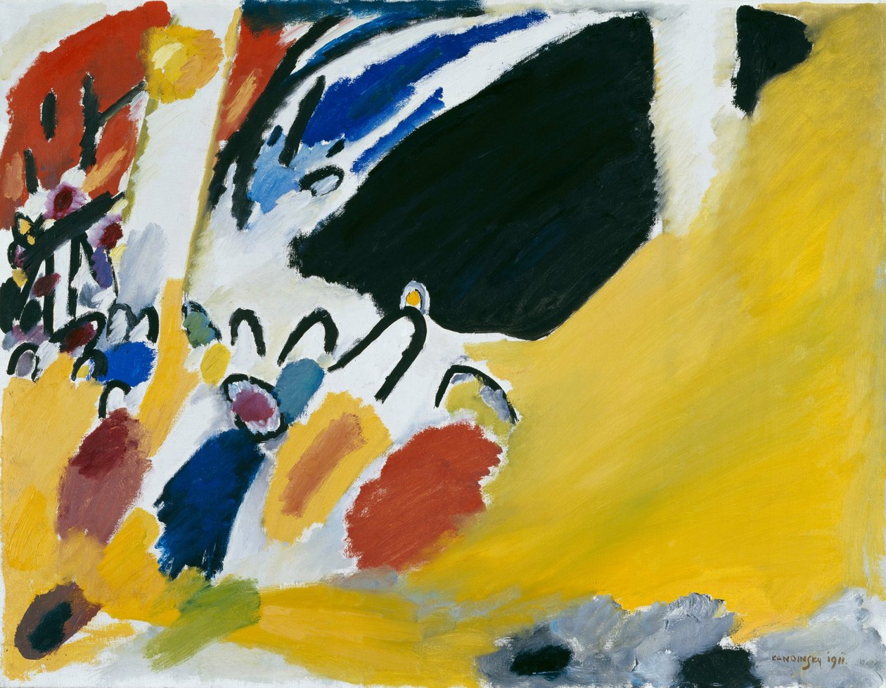 Impresje III Koncert, 1911 autorstwa Wassily Kandinsky