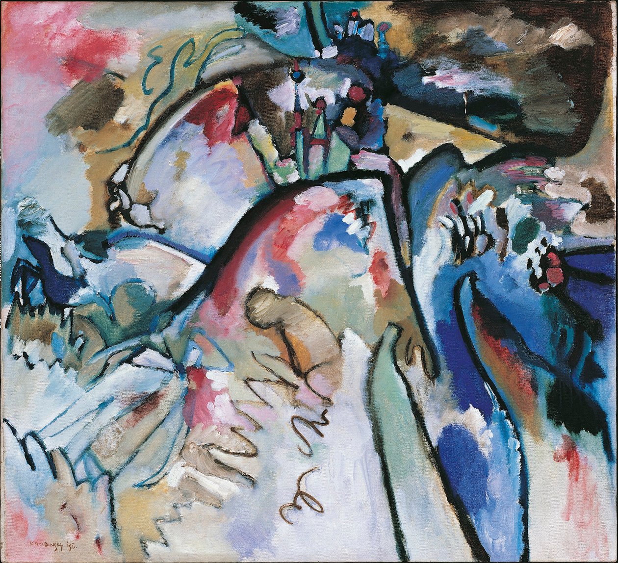 Improwizacja 21A autorstwa Wassily Kandinsky