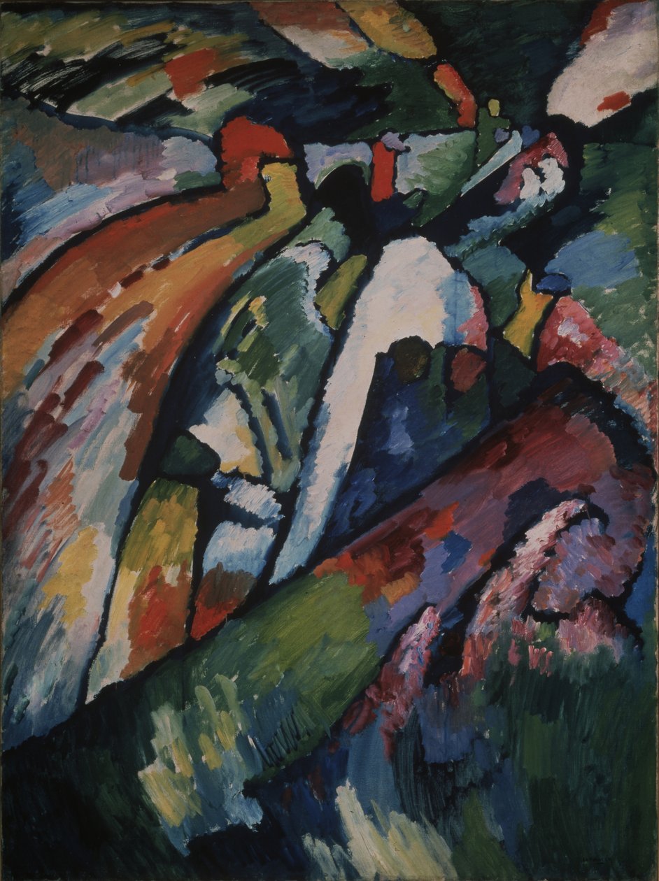 Improwizacja 7, 1910 autorstwa Wassily Kandinsky
