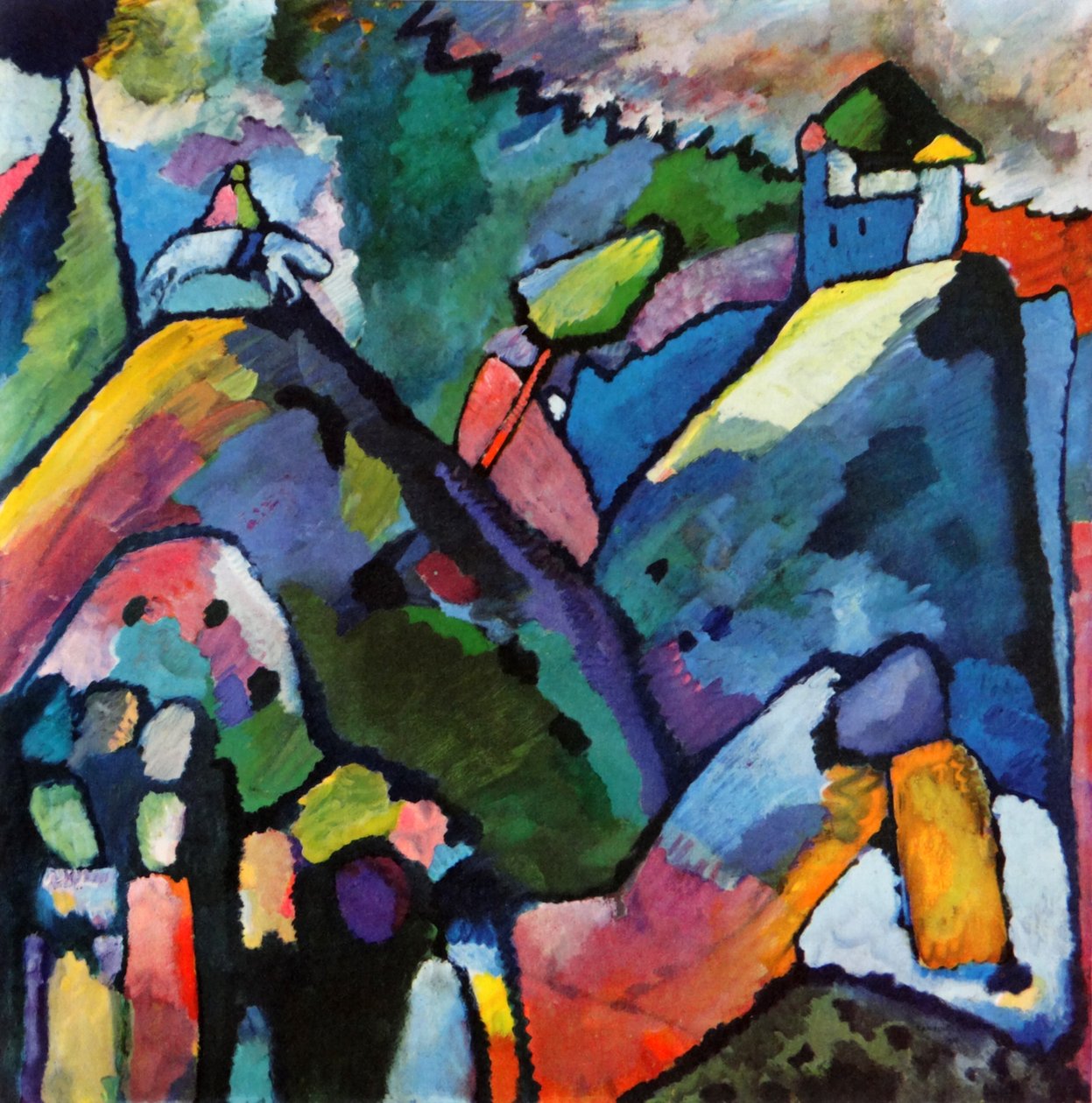 Improwizacja 9 autorstwa Wassily Kandinsky