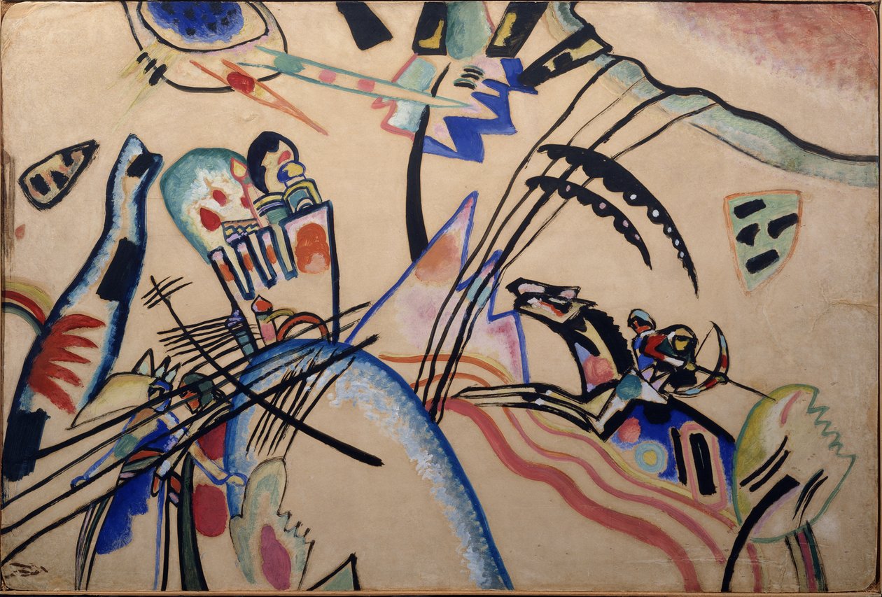 Improwizacja, ok. 1913 autorstwa Wassily Kandinsky