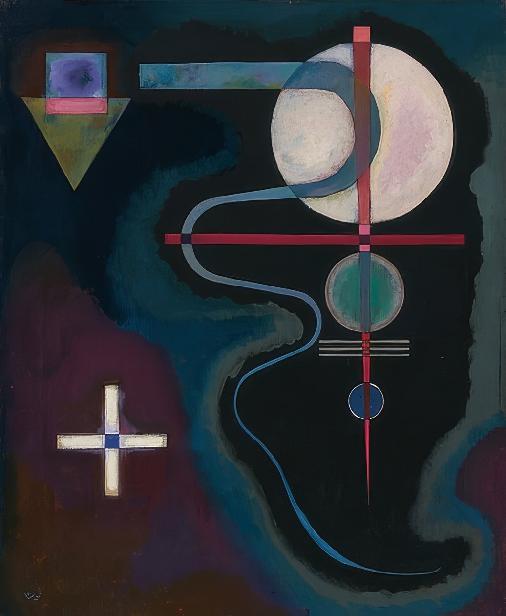 Fajna energia. 1926 autorstwa Wassily Kandinsky