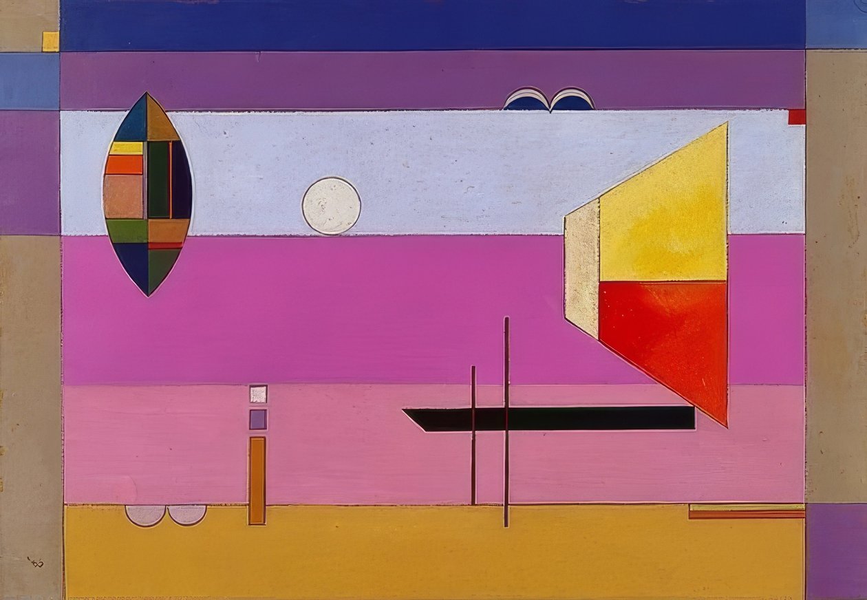 Fajne paski. 1930 autorstwa Wassily Kandinsky