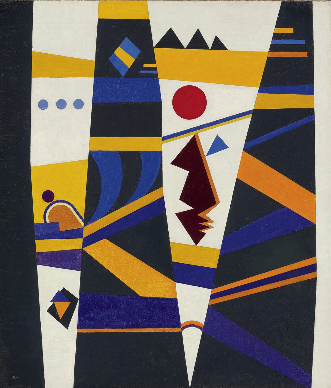 związek; wiążący autorstwa Wassily Kandinsky