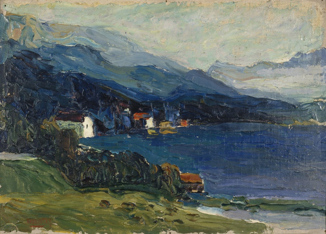 Jezioro Kochel, ok. 1902 autorstwa Wassily Kandinsky