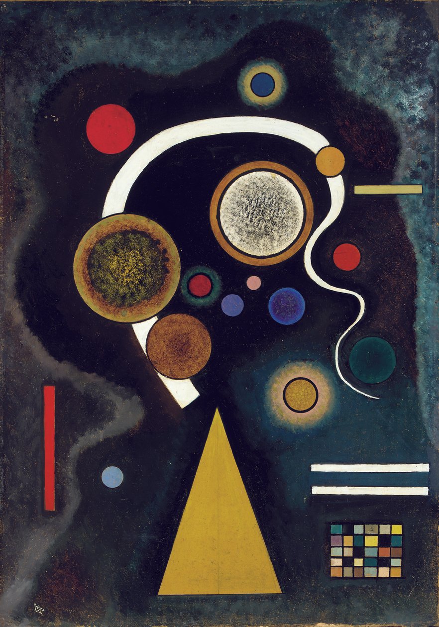 Nastrojowa kreska autorstwa Wassily Kandinsky