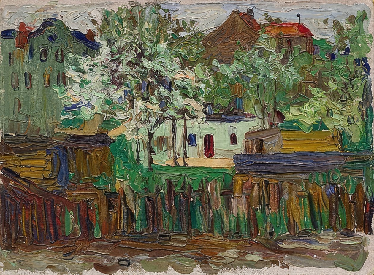 Monachium. Około 1901-02 autorstwa Wassily Kandinsky