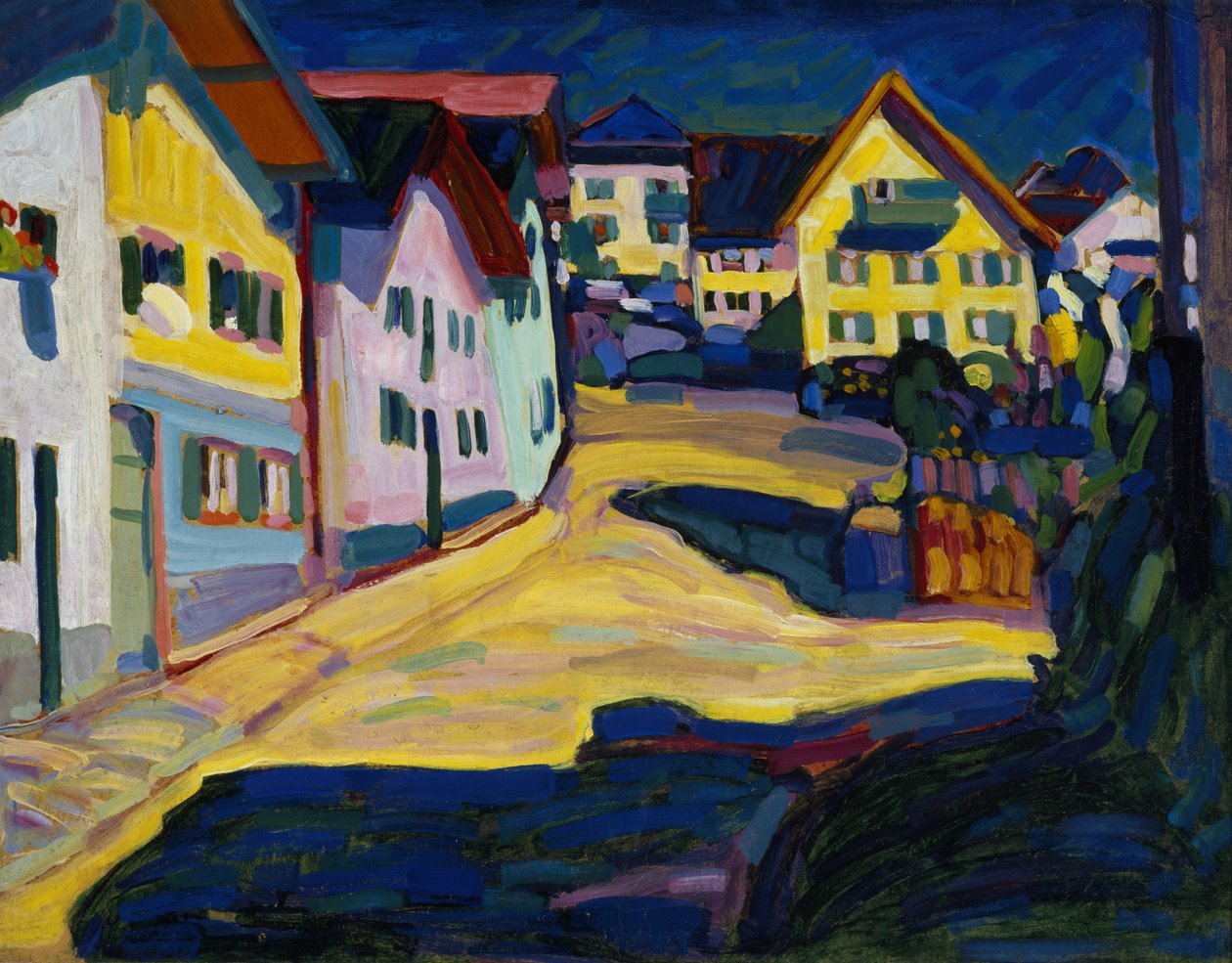 Murnau, Burggrabenstraße 1 autorstwa Wassily Kandinsky