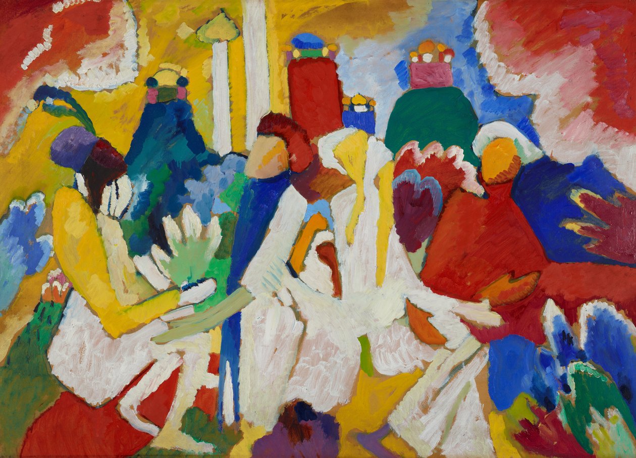 orientalny autorstwa Wassily Kandinsky