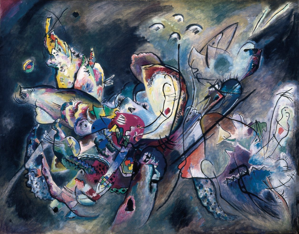 Pochmurny autorstwa Wassily Kandinsky