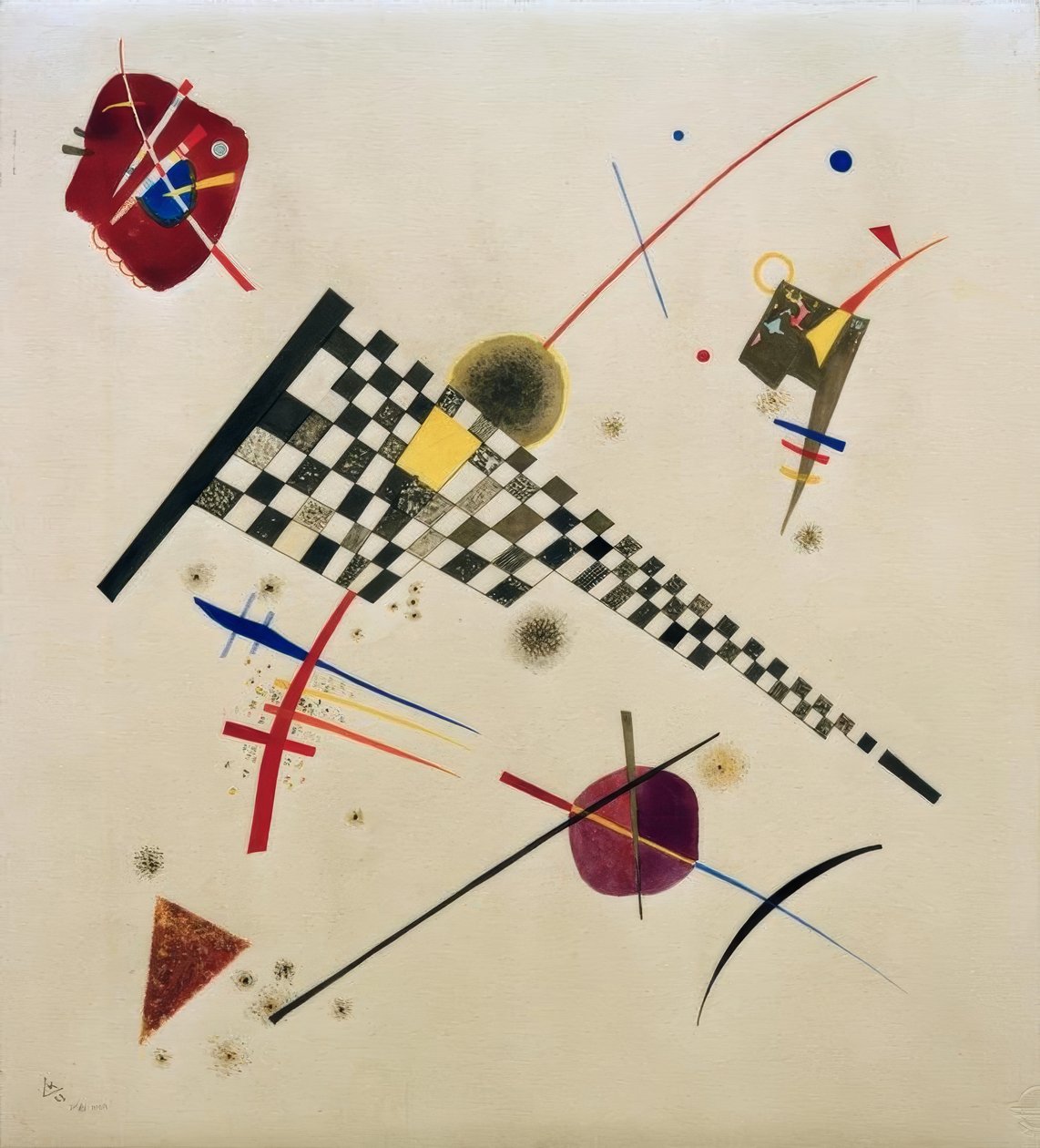 Raster autorstwa Wassily Kandinsky