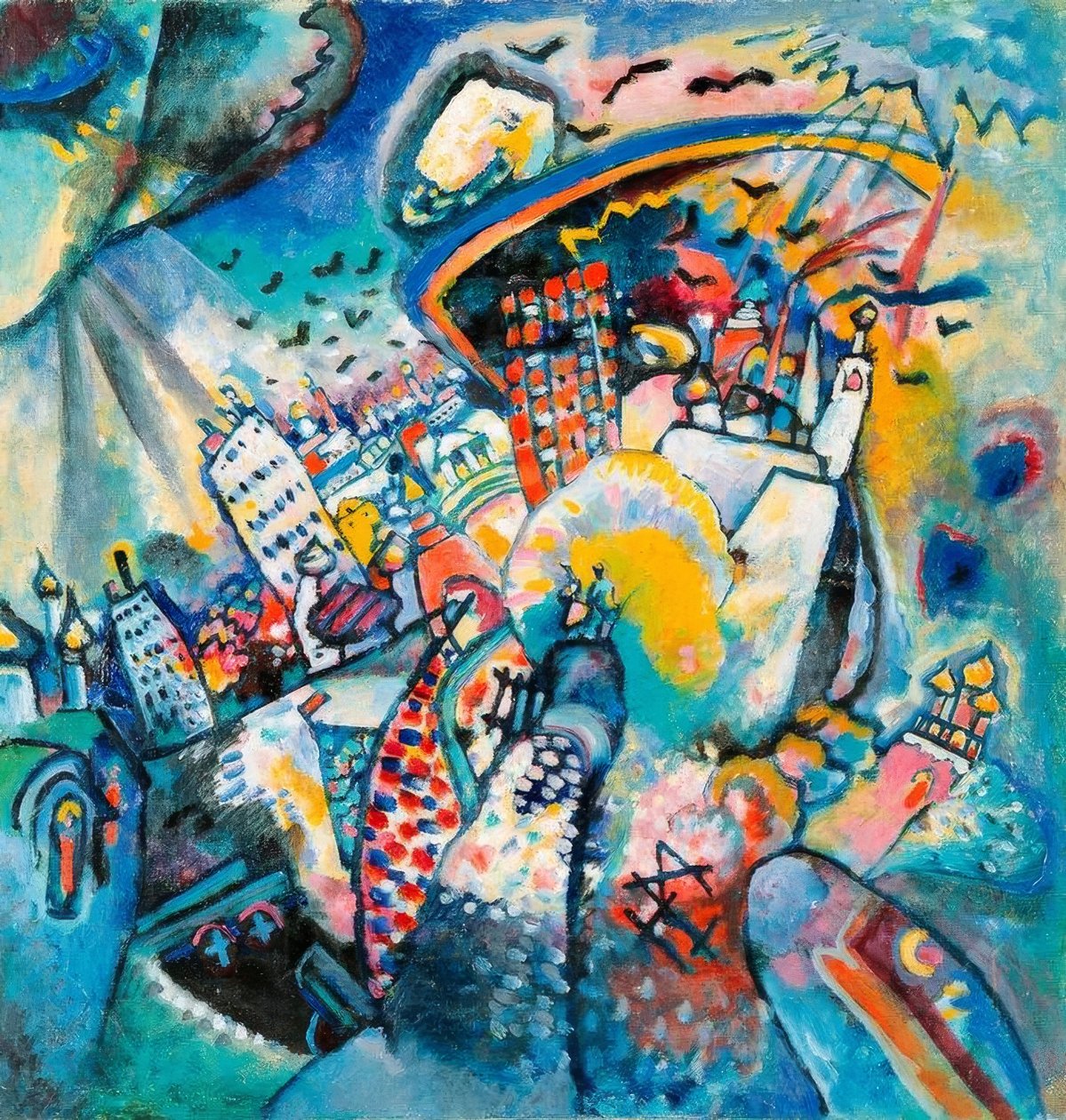 plac Czerwony autorstwa Wassily Kandinsky