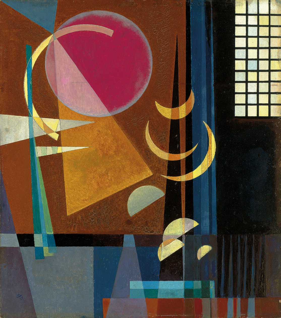 Ostry-spokojny autorstwa Wassily Kandinsky