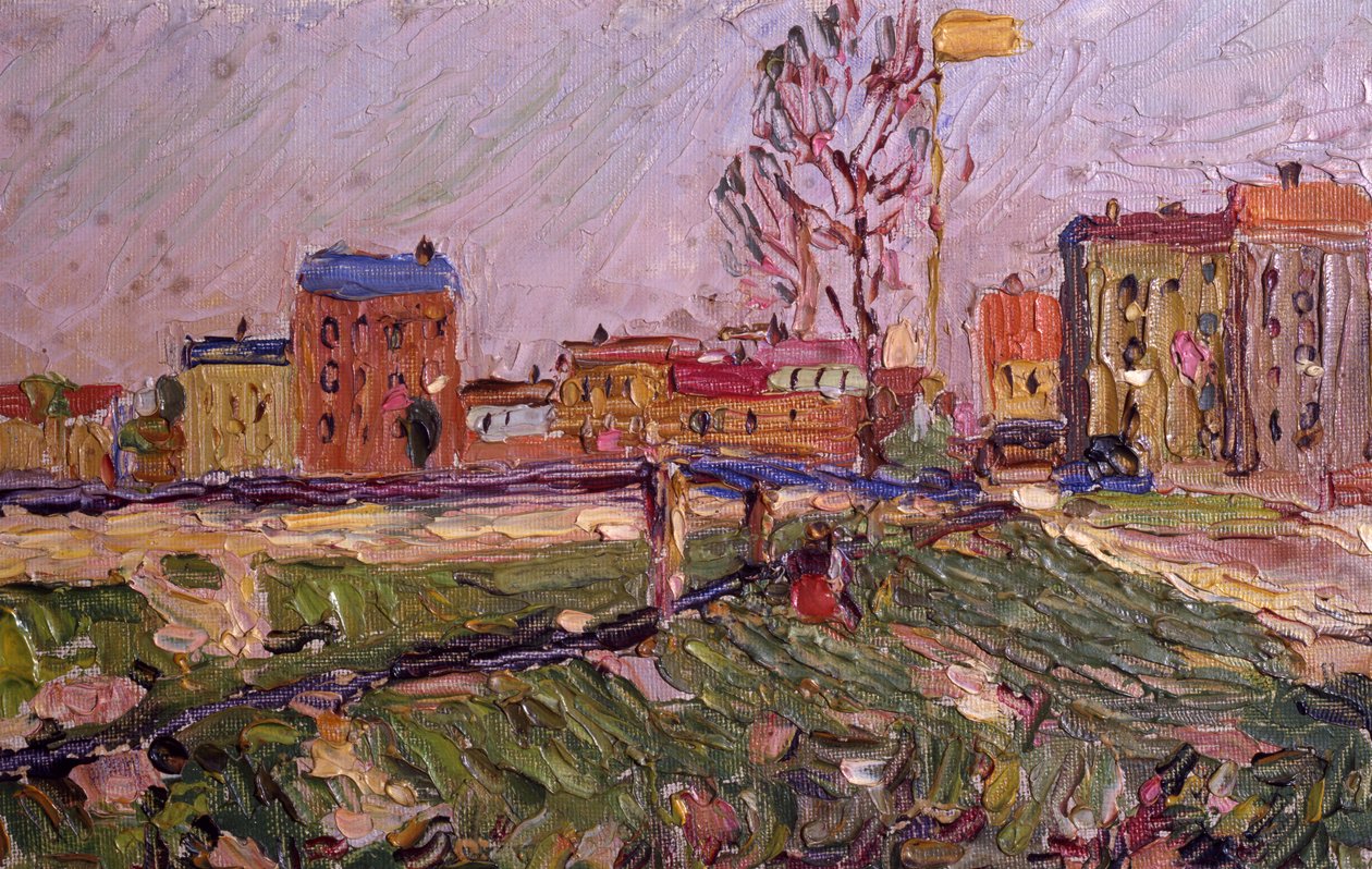 Schwabing, Monachium autorstwa Wassily Kandinsky