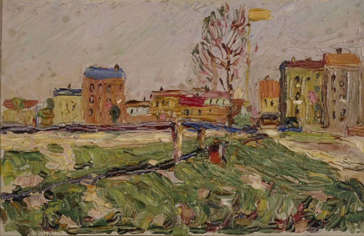 Schwabing, Monachium, 1901 autorstwa Wassily Kandinsky