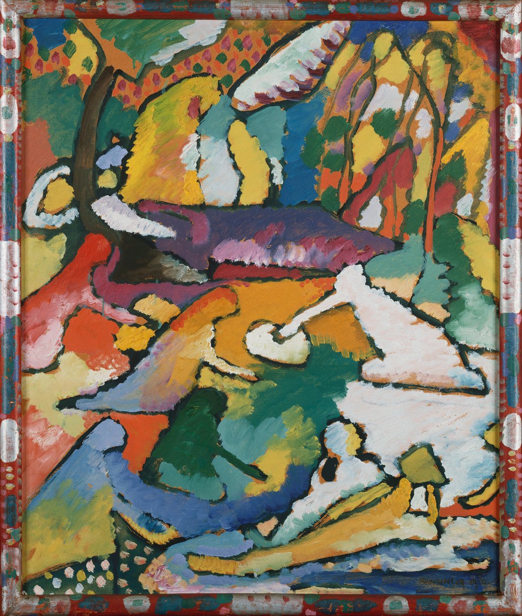 Szkic do „Kompozycji II” autorstwa Wassily Kandinsky