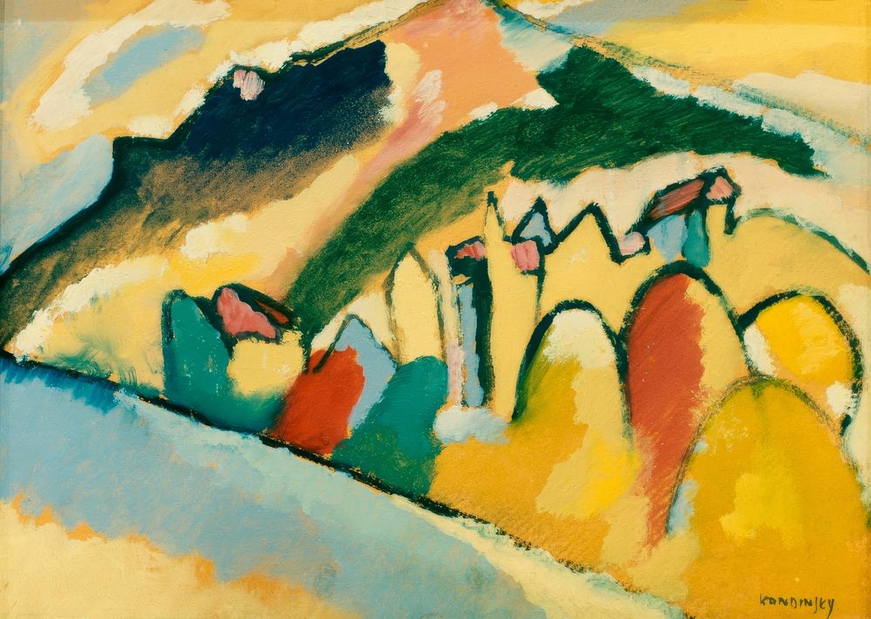 Jesień I studia autorstwa Wassily Kandinsky
