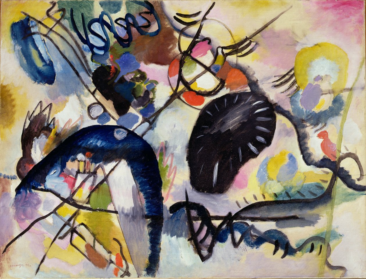 Zmierzch autorstwa Wassily Kandinsky