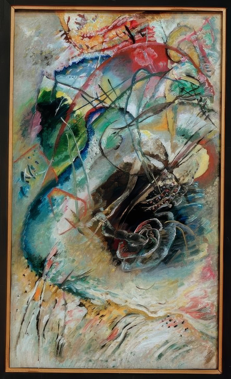 Nienazwana improwizacja IV autorstwa Wassily Kandinsky