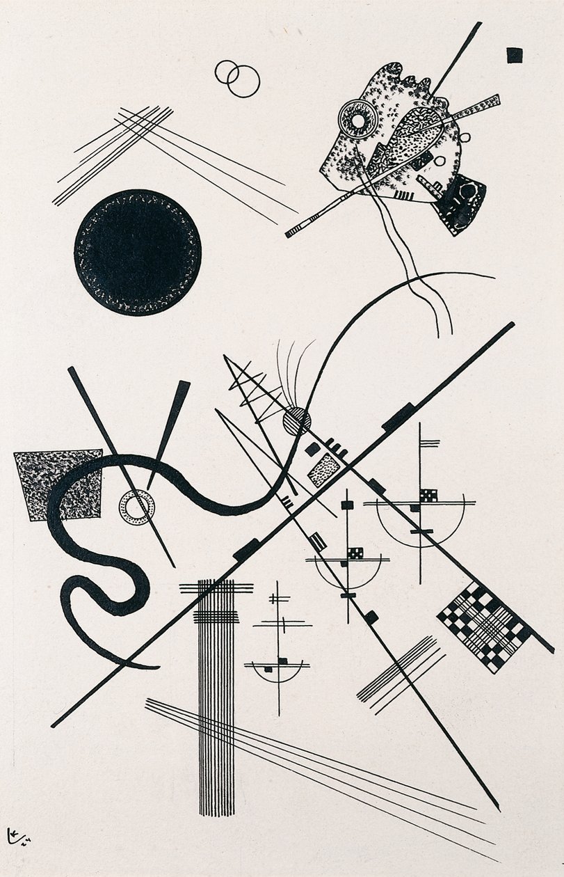 Bez tytułu (Dessin 4) autorstwa Wassily Kandinsky