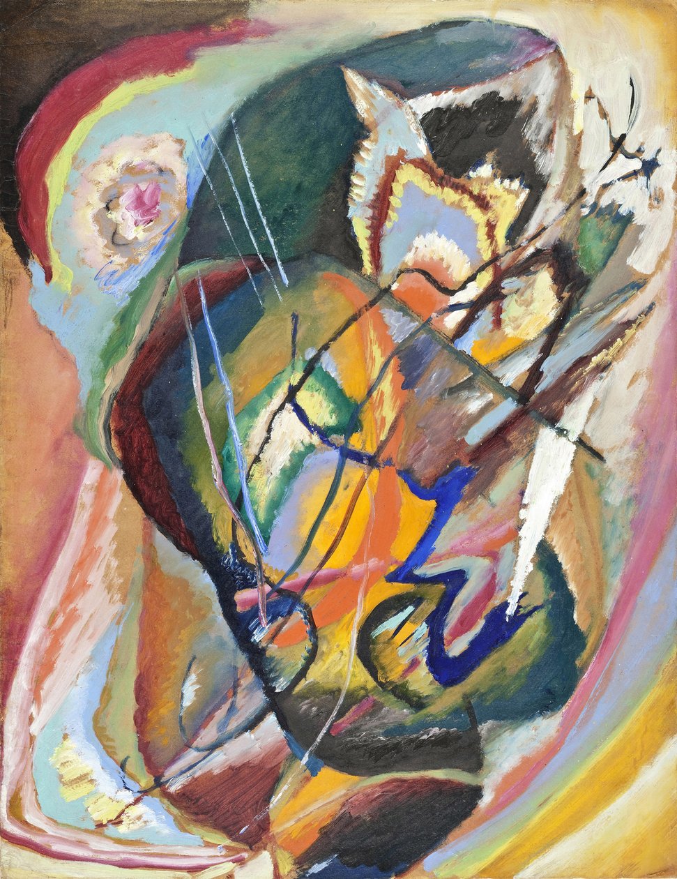 Improwizacja bez tytułu III, 1914 autorstwa Wassily Kandinsky