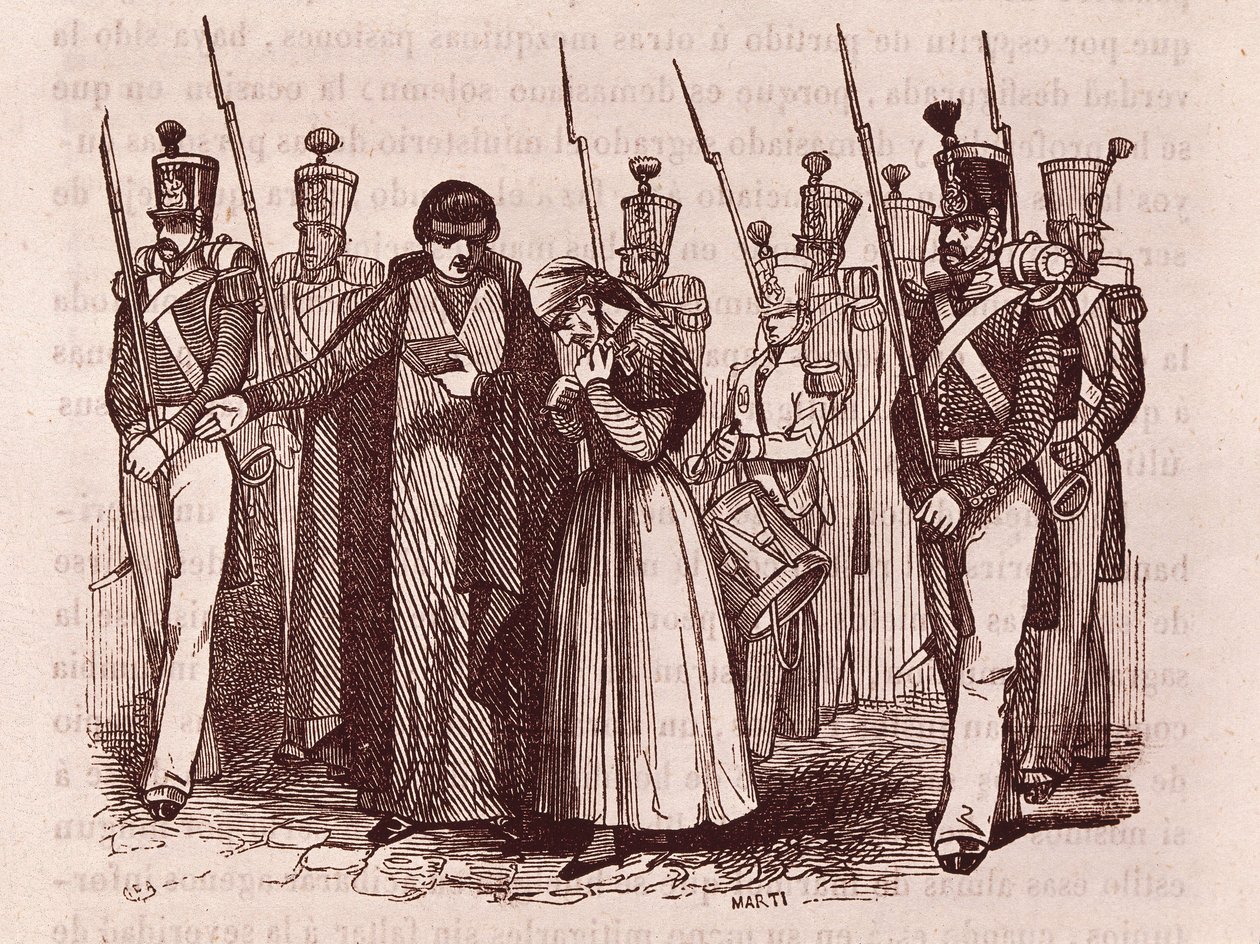 Ramon Cabrera idzie na śmierć autorstwa Wenceslao Ayguals de Izco