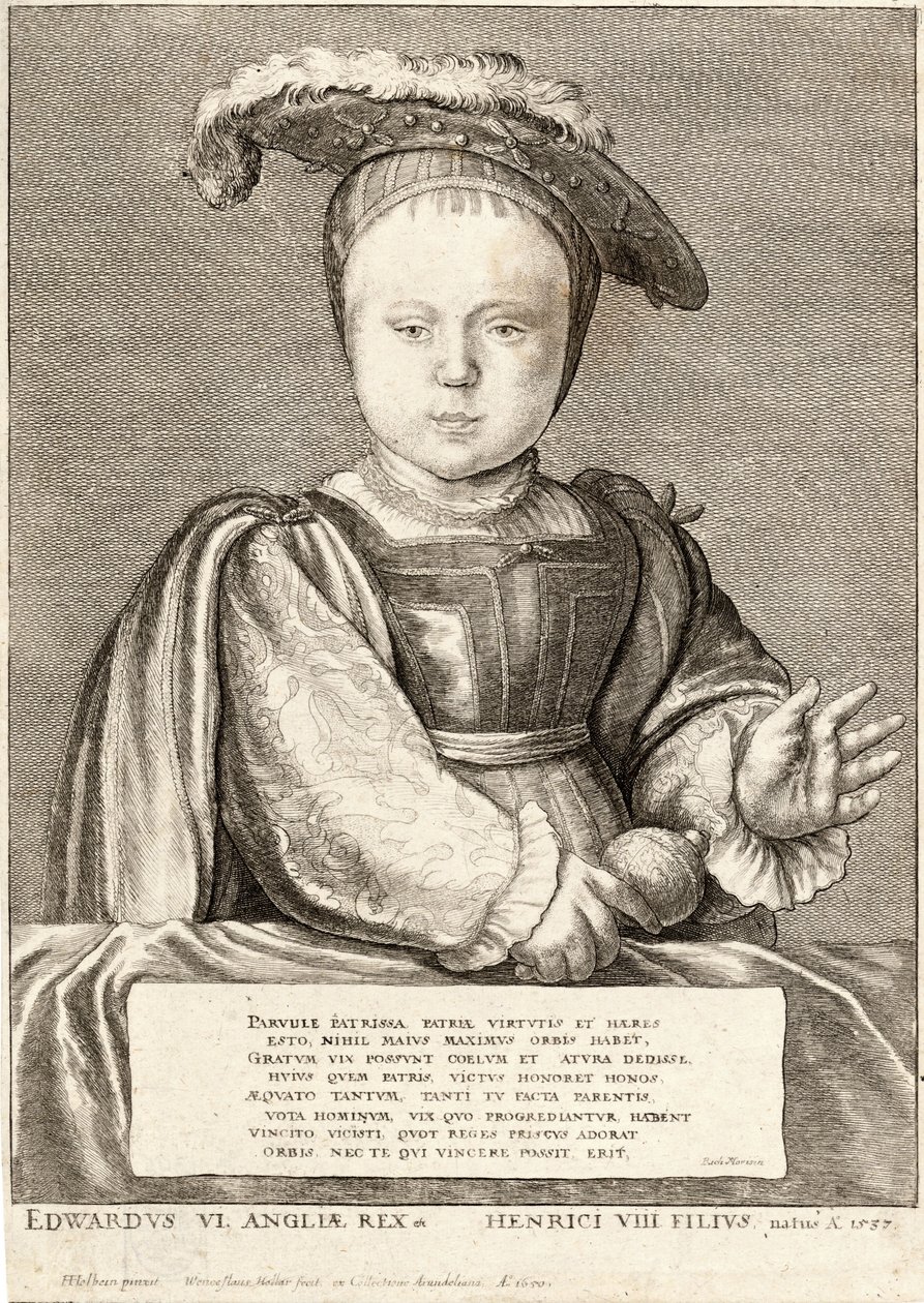 Edward V autorstwa Wenceslaus Hollar