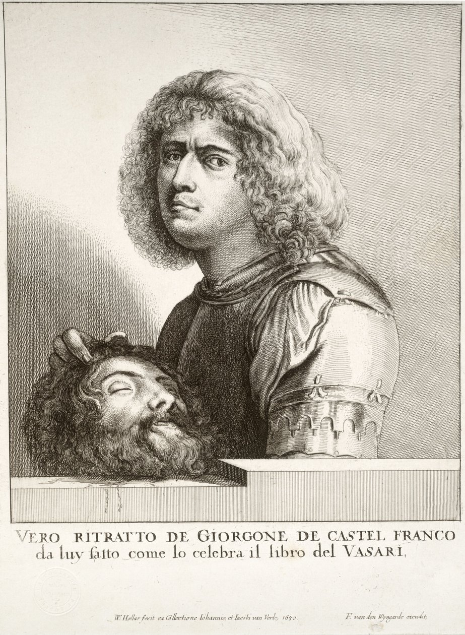 Giorgione autorstwa Wenceslaus Hollar
