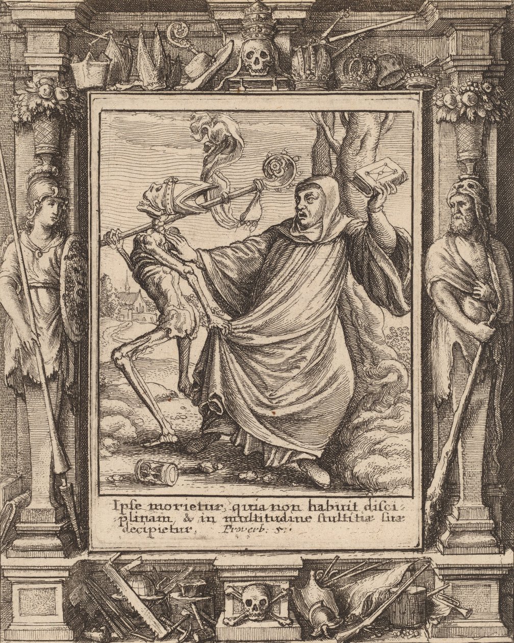 Opat, 1651. autorstwa Wenceslaus Hollar