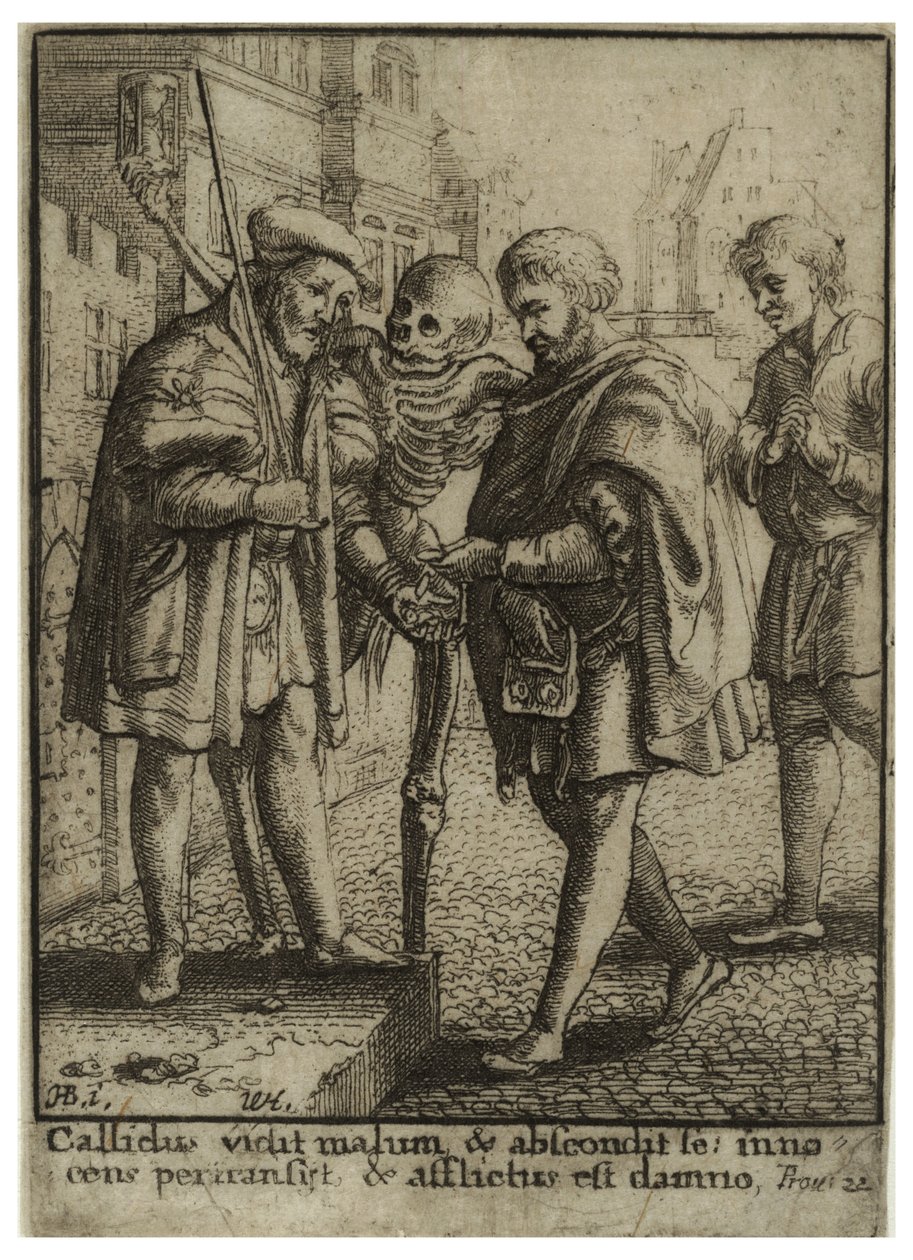 Rzecznik. Stan 2 autorstwa Wenceslaus Hollar