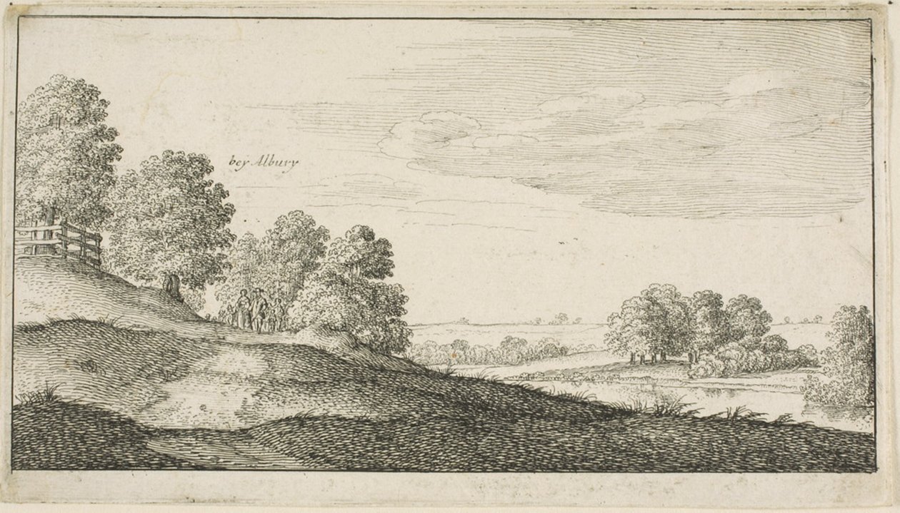 Albury autorstwa Wenceslaus Hollar