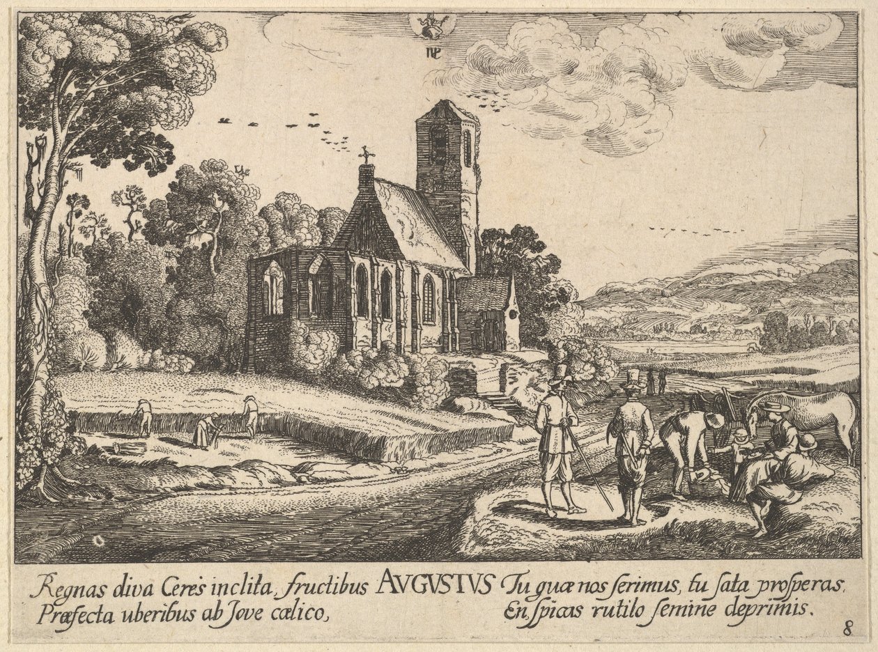 sierpień 1628-29. autorstwa Wenceslaus Hollar