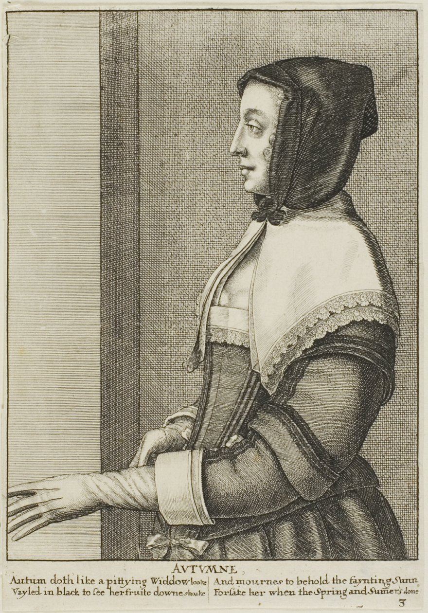 Jesień autorstwa Wenceslaus Hollar