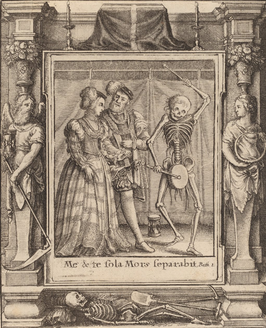 Para ślubna, 1651. autorstwa Wenceslaus Hollar