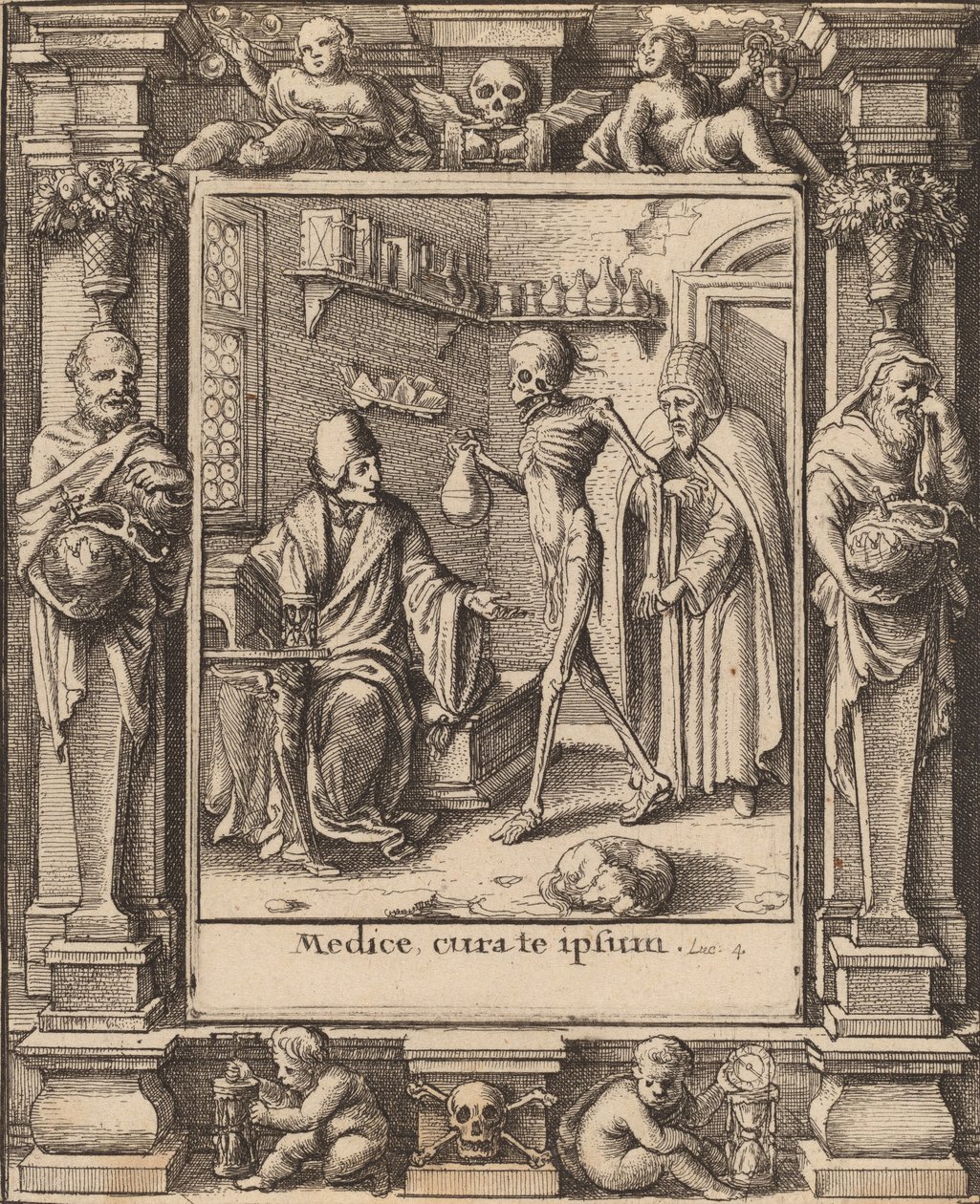 Doktor, 1651. autorstwa Wenceslaus Hollar